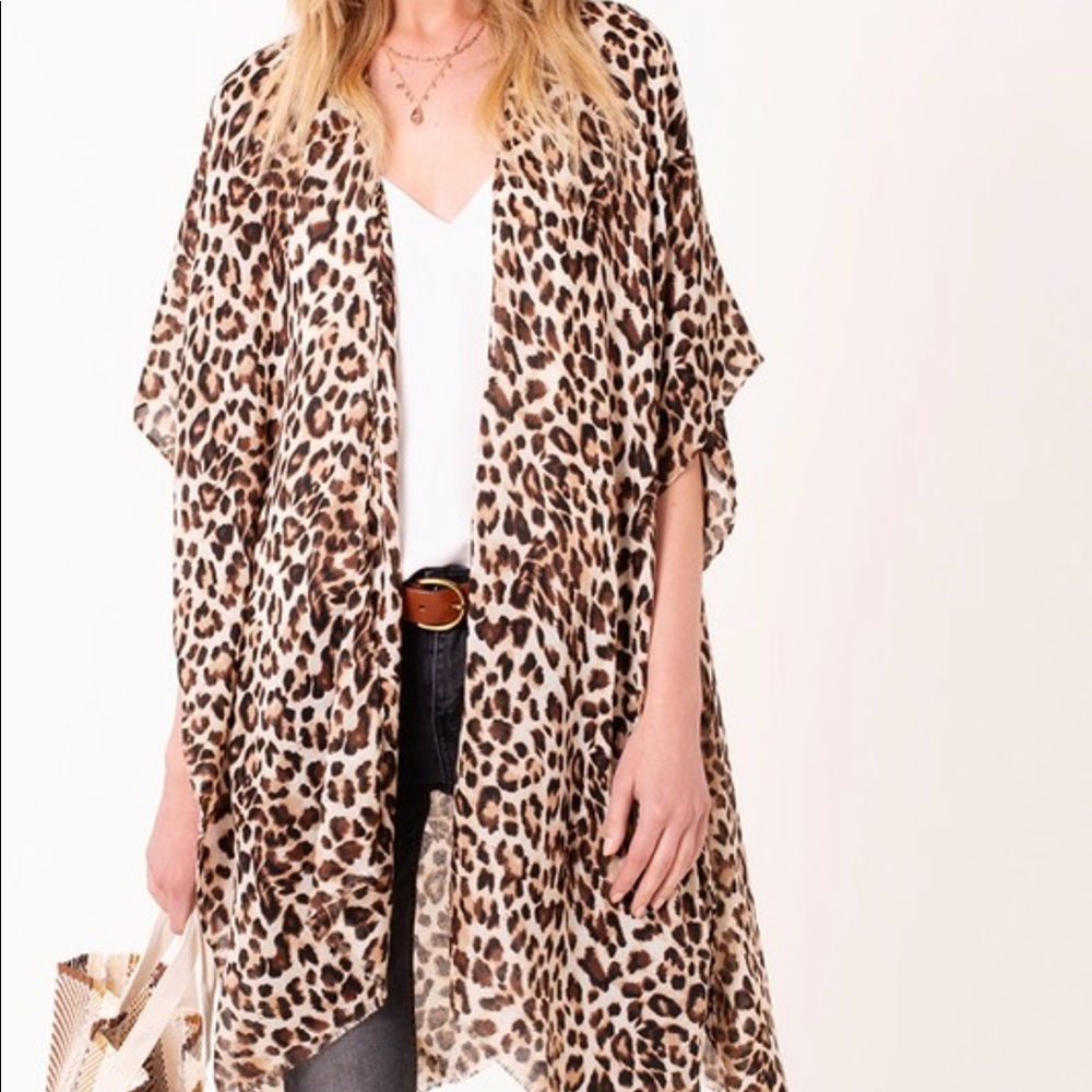 Leopard Kimono